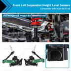 Set of 2 Front Suspension Height Level Sensors 4H0941285G for Audi A6 A7 A8 (2012–2018)