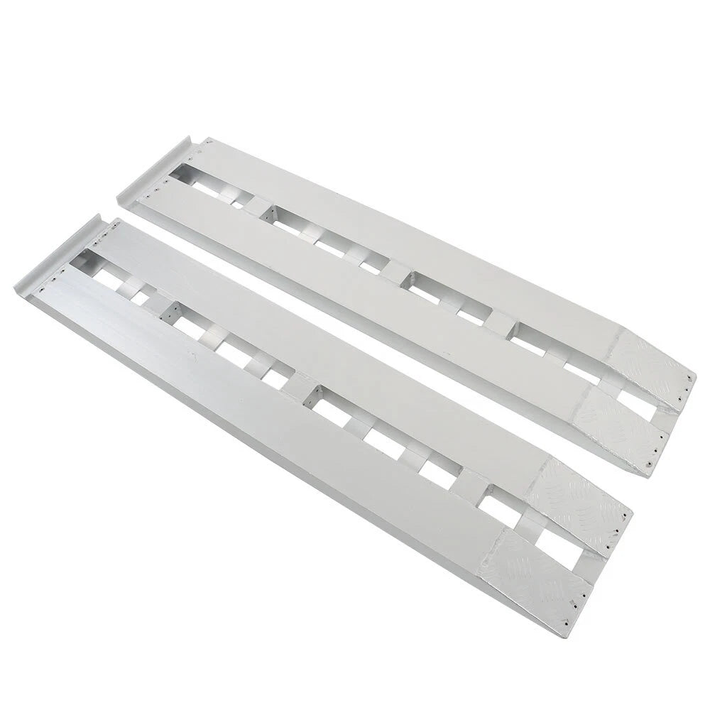 Set of 2 Aluminum Trailer Ramps 60"x12" 6500 LBS Capacity