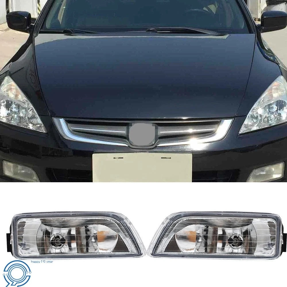 Fog Lights Pair for Honda Accord 4DR Sedan (2003–2007)