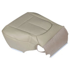 Perforated Leather Seat Cover for Ford F150 Lariat (2011–2014) Driver Tan