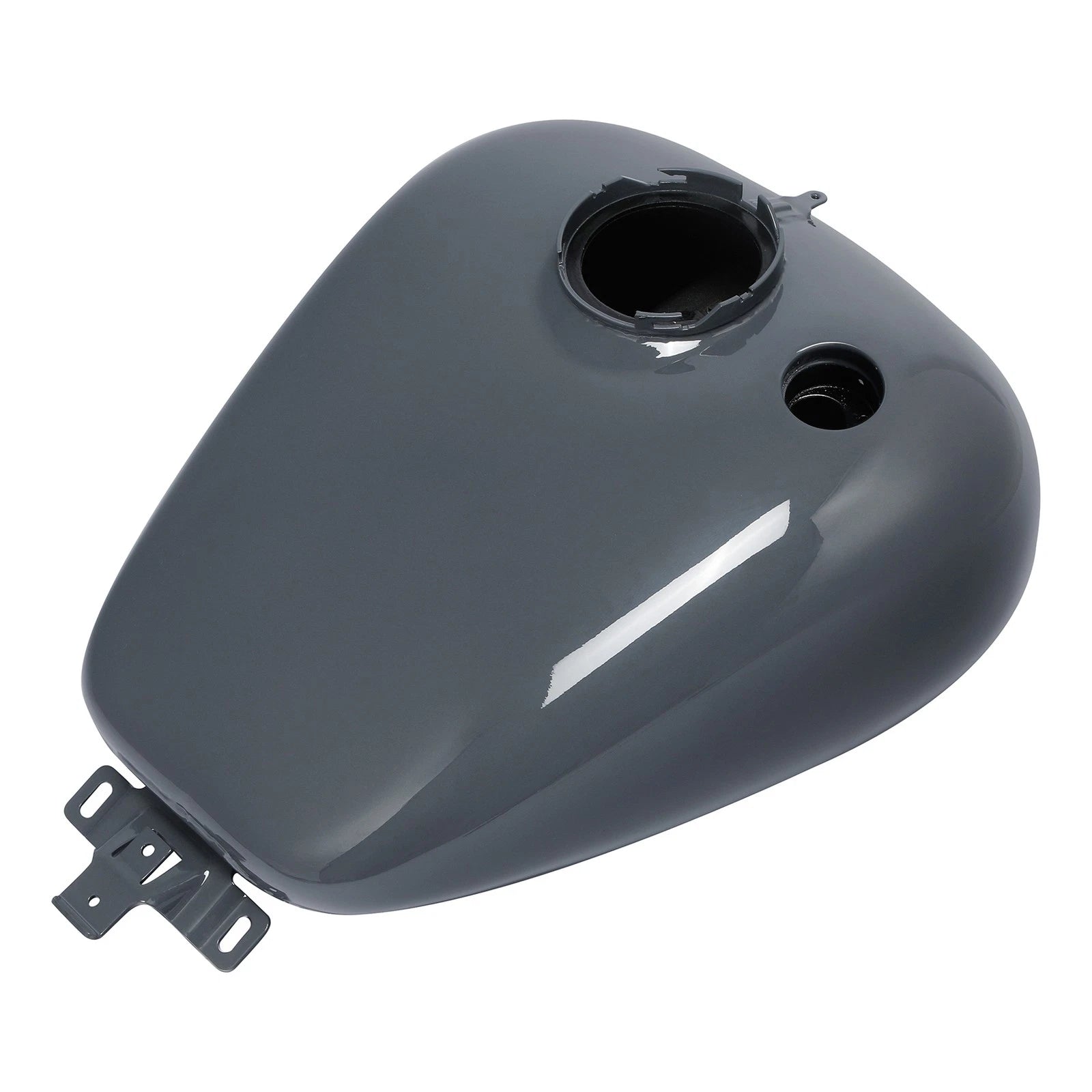 6gal Gas Fuel Tank for Harley CVO Electra Street Glide (2008–Present) Gunship Gray