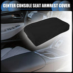 Armrest Protector Cover Pad for Hyundai Santa Fe (2019-2020) Neoprene Black