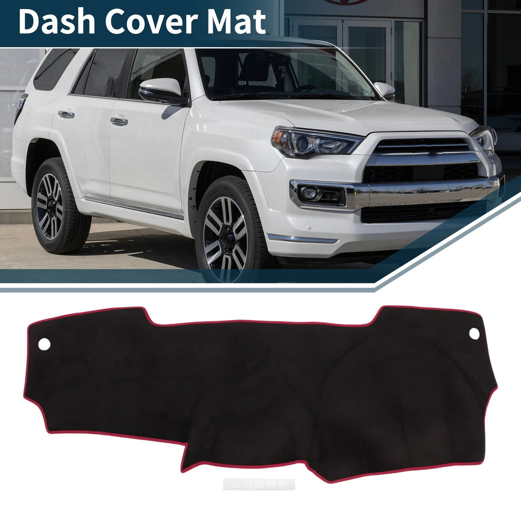 Set of 2 Dashboard Dash Cover Mats for Nissan Micra March K13 (2010–2017)