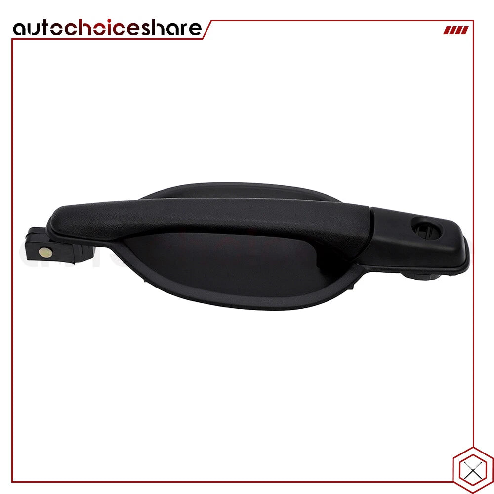 Front Left Black Exterior Door Handle for Mitsubishi Endeavor (2004-2011)