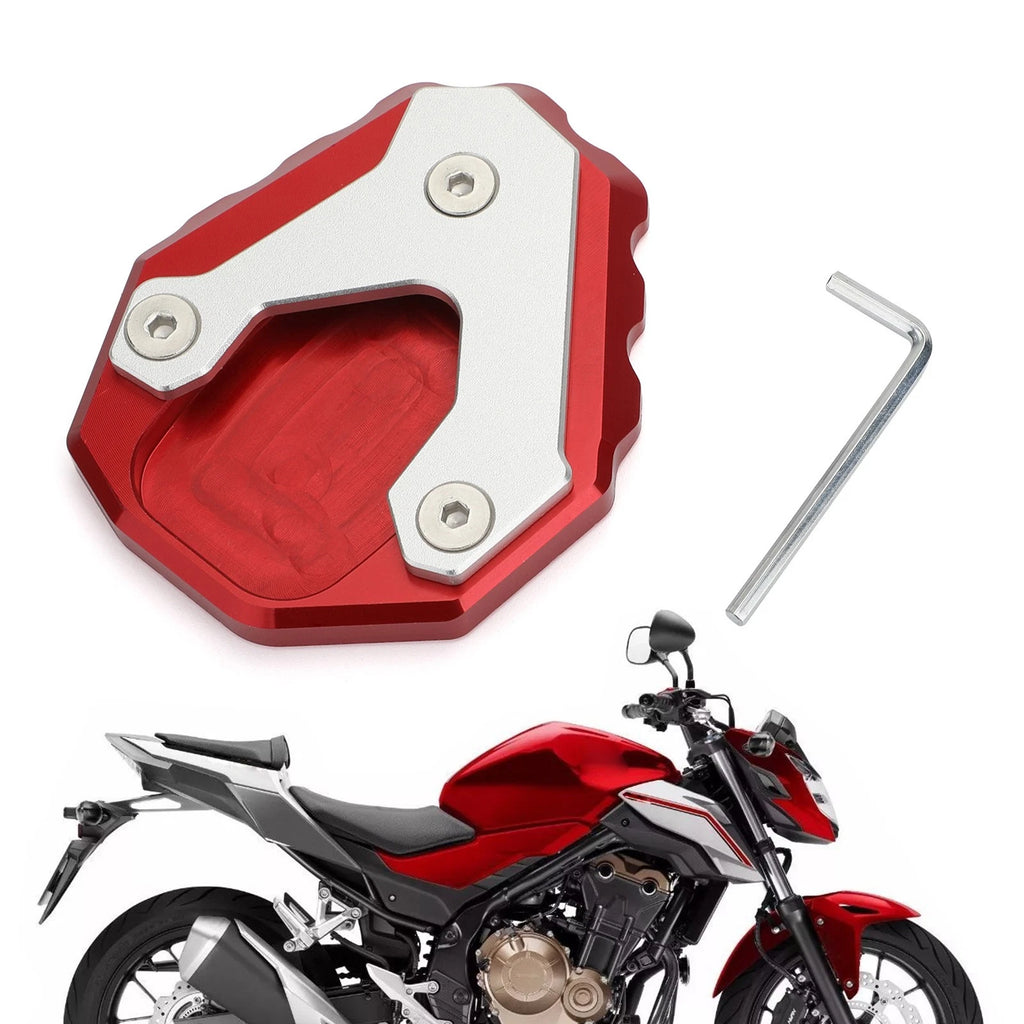 Side Stand Extension for Honda CB500X (2019) - Red