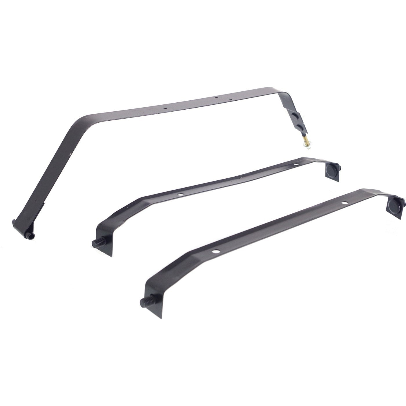 Set of 3 Fuel Gas Tank Straps for Jeep Wrangler CJ (73–90) 15 Gallons