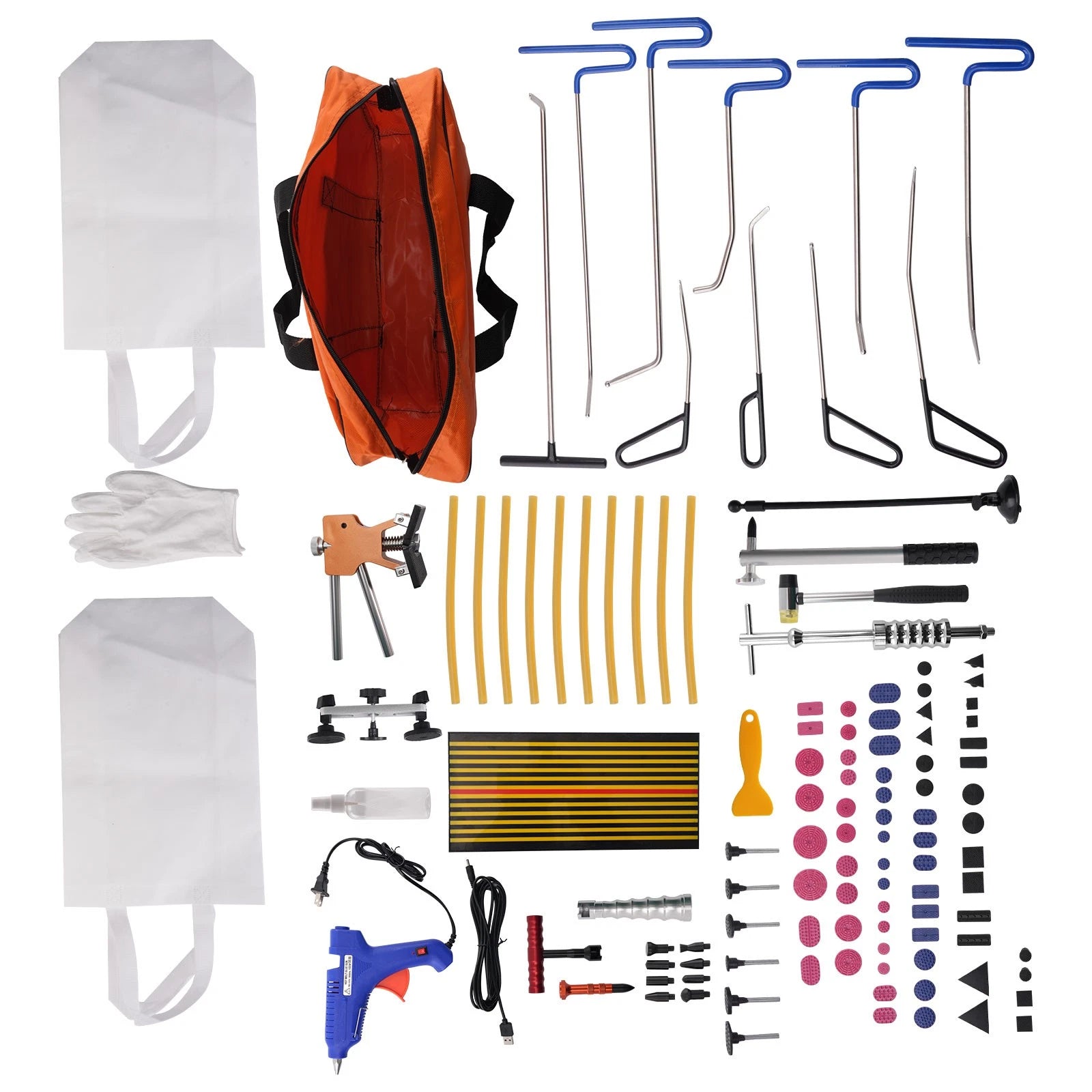 89Pcs Paintless Dent Removal Tool Set for Automotive Repair