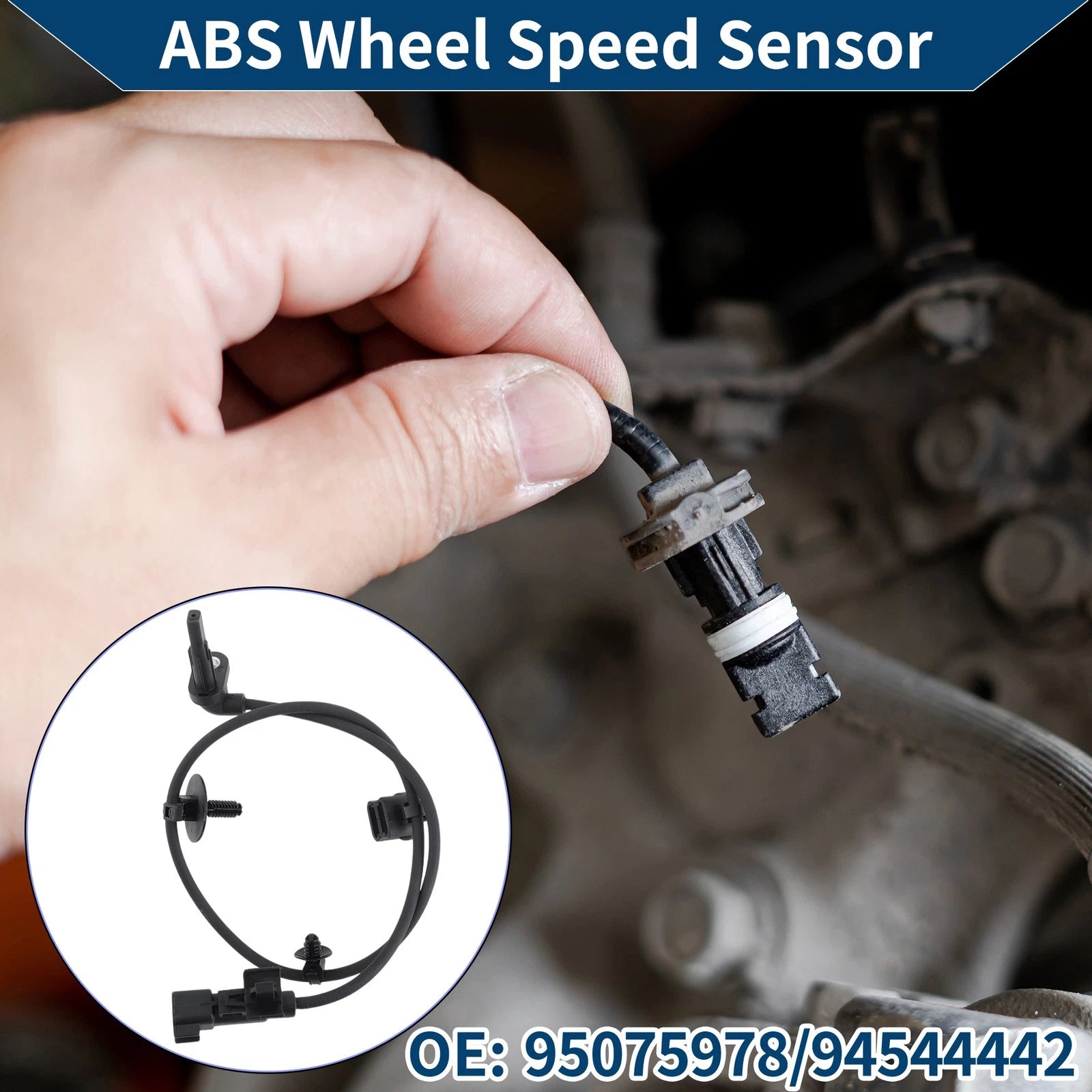 ABS Wheel Speed Sensor for Buick Encore (2013–2022) No. 95075978/94544442