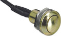Mini Push Button Switch Gold for V-Twin Motorcycles (370339)