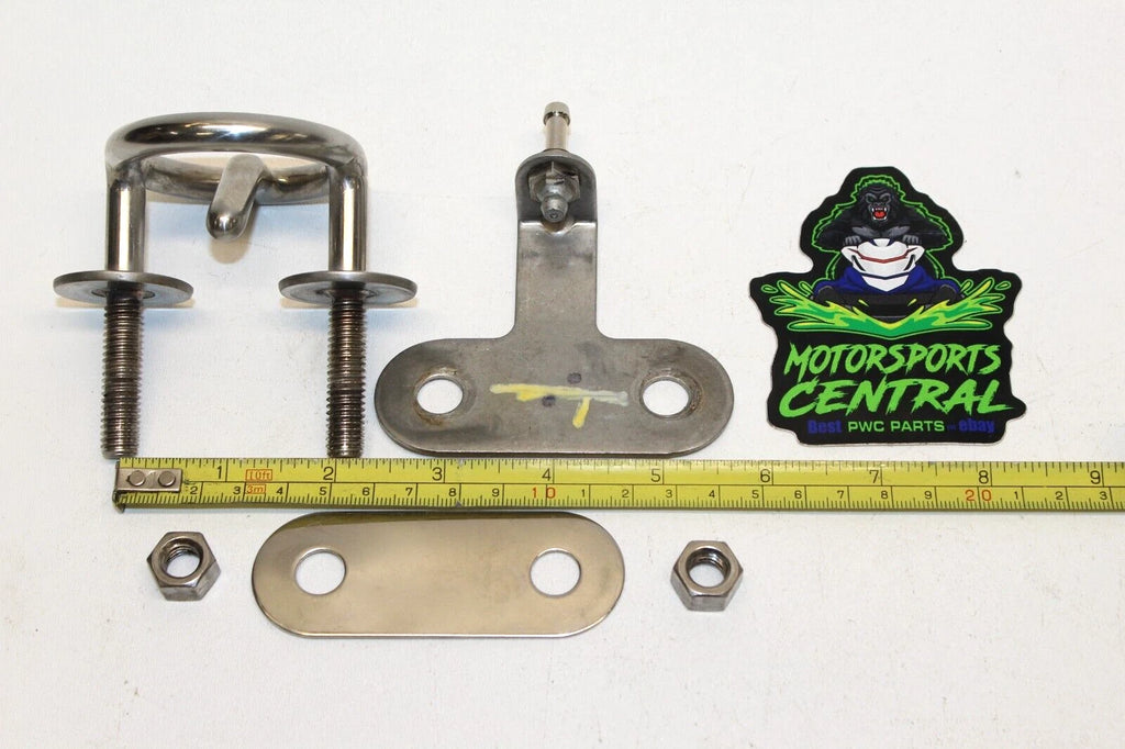 Complete OEM 2" Stainless Tow Hook Mount for Honda Aquatrax F12 F12X F15 F15X (2002–2009)