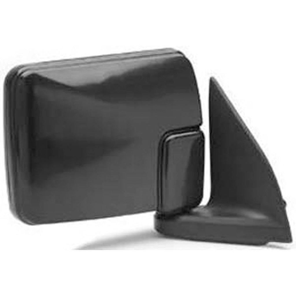 Replacement Ready to Paint Passenger Side Manual Door Mirror (See Fitment Chart)