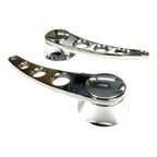 Polished Stainless Steel Door Handle Pair for Ford F 150 (2004–2014)