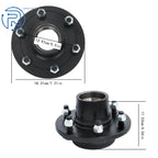 Circle Spindle Idler Hub Kit for Trailer (5000 lbs, 6 on 5.5 Lug)