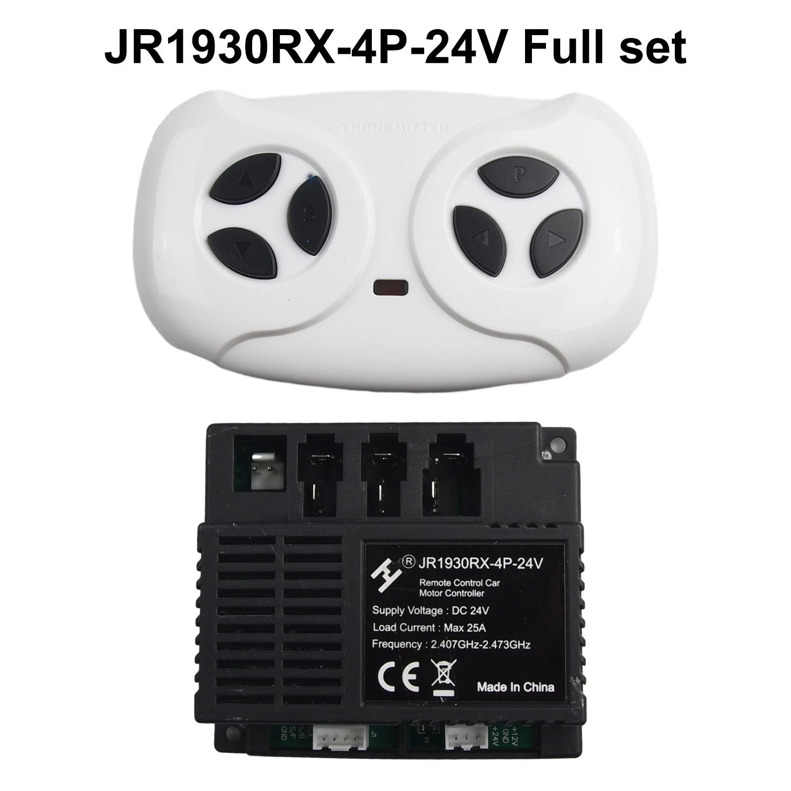 Control Box for Children's Electric Car JR1930RX224V JR1930RX4P24V