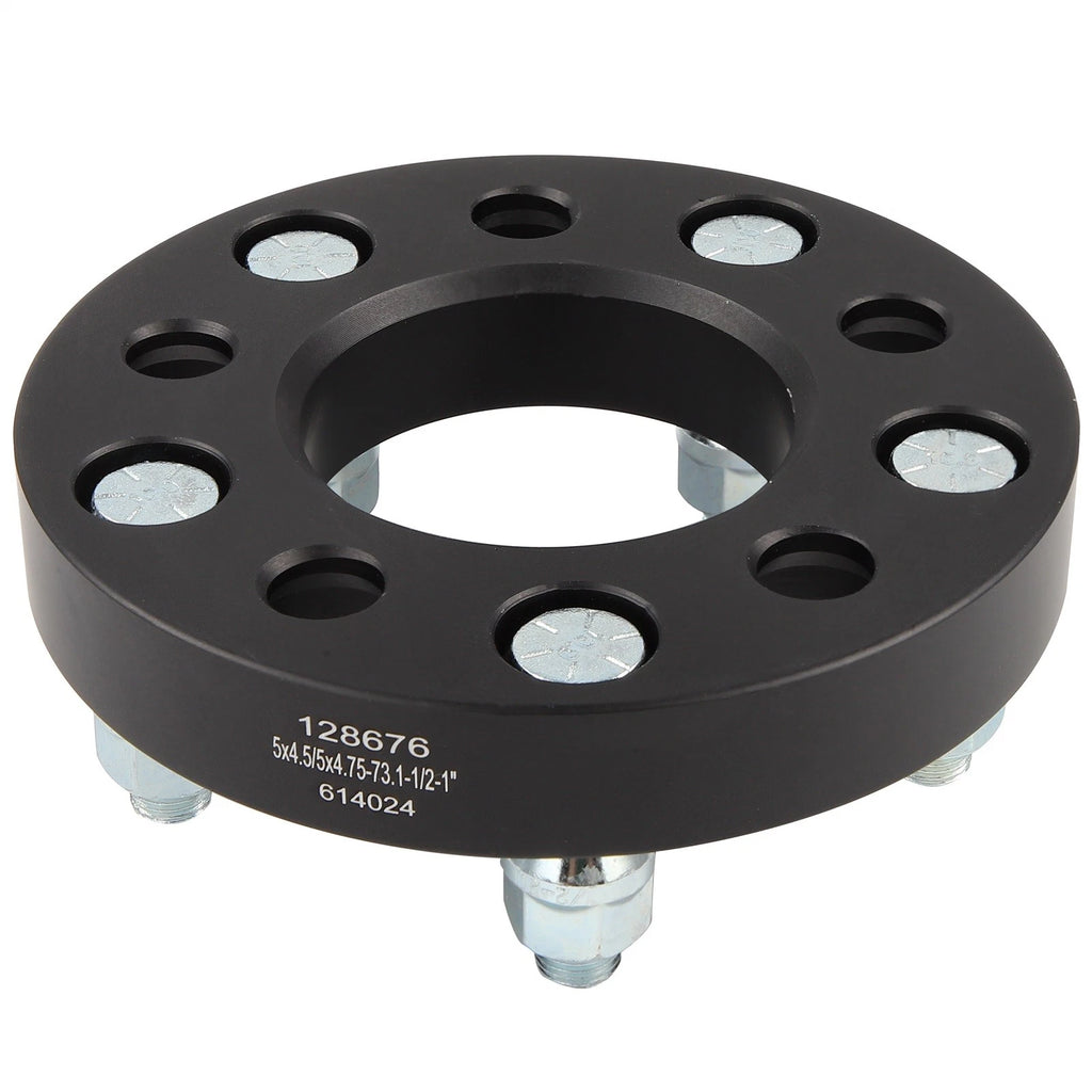 2X 1" Wheel Adapters 5x4.5 to 5x4.75 for Ford Jeep to Chevy 5 Lug Wheels