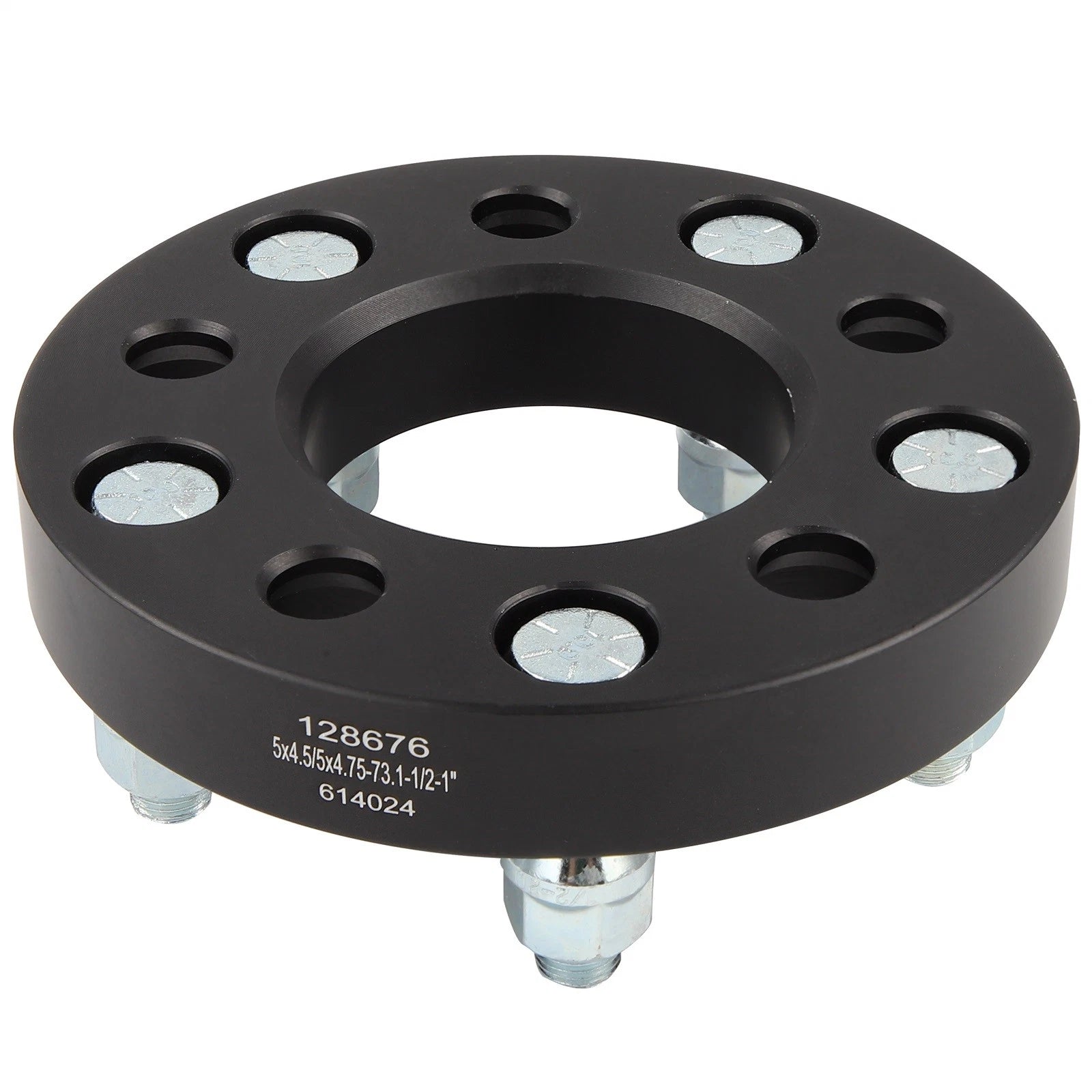 2X 1" Wheel Adapters 5x4.5 to 5x4.75 for Ford Jeep to Chevy 5 Lug Wheels