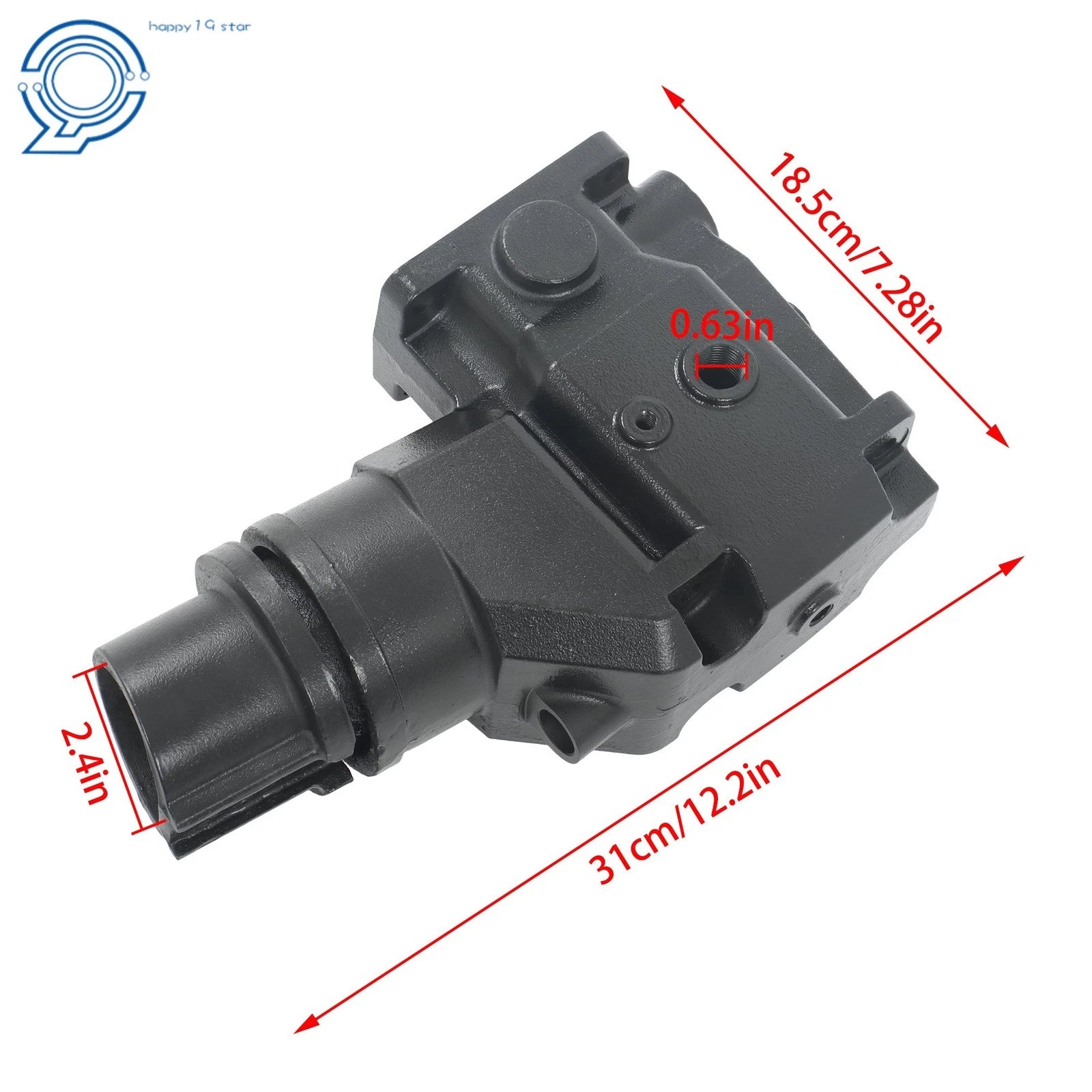 Pair Exhaust Risers Elbows for Volvo Penta OMC 4.3L 5.0 5.7 5.8 V6 V8 305 350