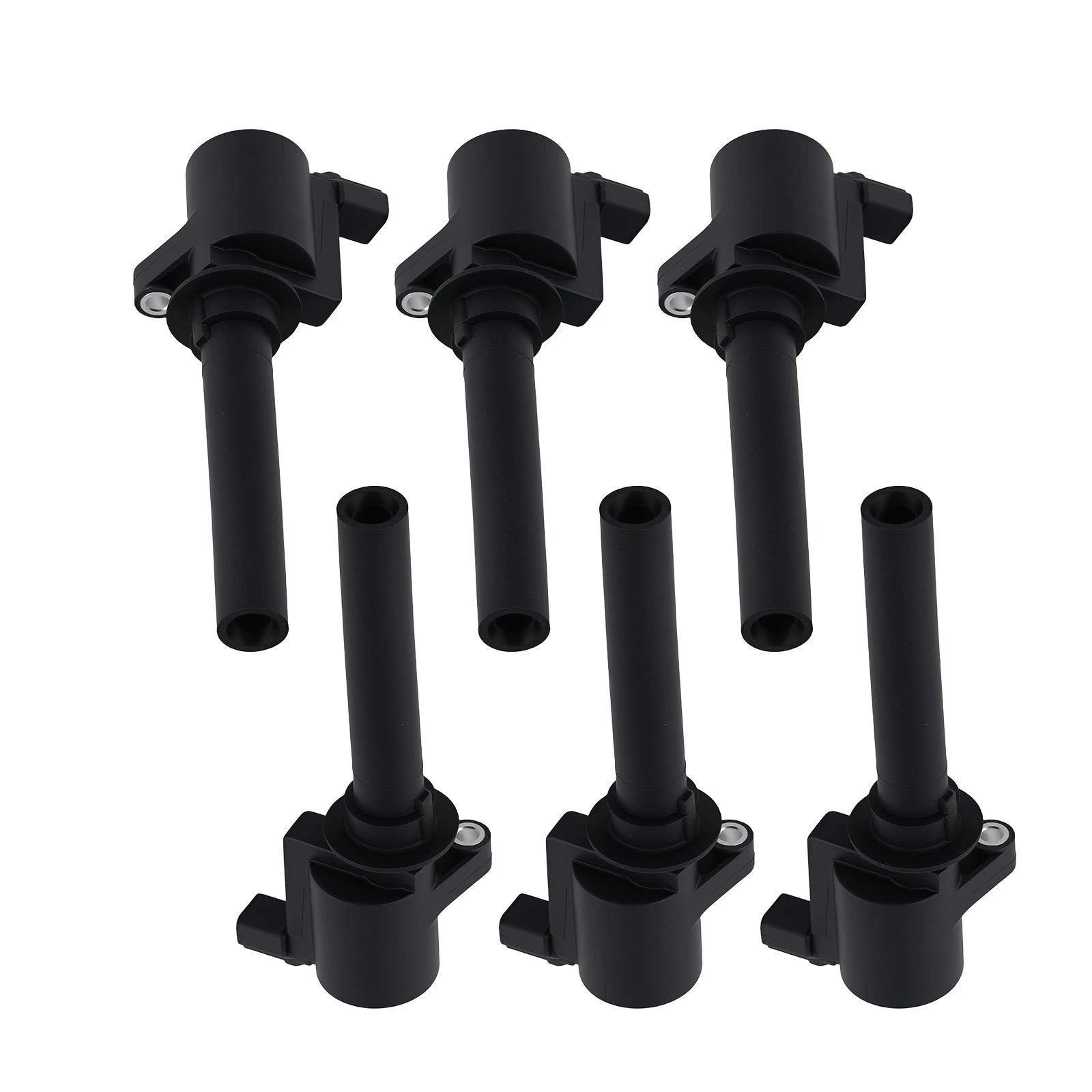 Set of 6 Ignition Coils for Ford Escape, Five Hundred (2001–2008) V6 3.0L FD495 1L8Z12029AA