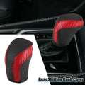 Gear Shifting Knob Cover for Toyota Corolla (2019–2022) Red Black Stitches