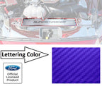 Radiator Cover Plate Carbon Fiber Replacement for 2015-2017 Ford Mustang GT