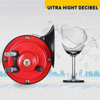 300DB Train Air Horn for 12V Motorcycle Car Truck SUV Boat (Replace)