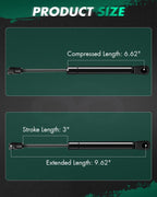2X Front Hood Lift Supports Gas Springs Struts for Volvo S80 (1999–2014)