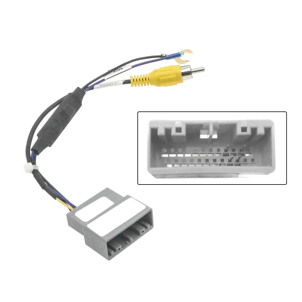 24Pin Car Audio Rear Camera Video Plug Converter Cable for Honda CR-V (2017-2023)