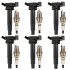 6X Ignition Coil + 6X Spark Plug for Lexus ES300 RX300 (1999–2003) UF267