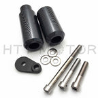 No-Cut Carbon Frame Sliders for Kawasaki Ninja ZX6 ZX6R ZX6RR (2005–2006)