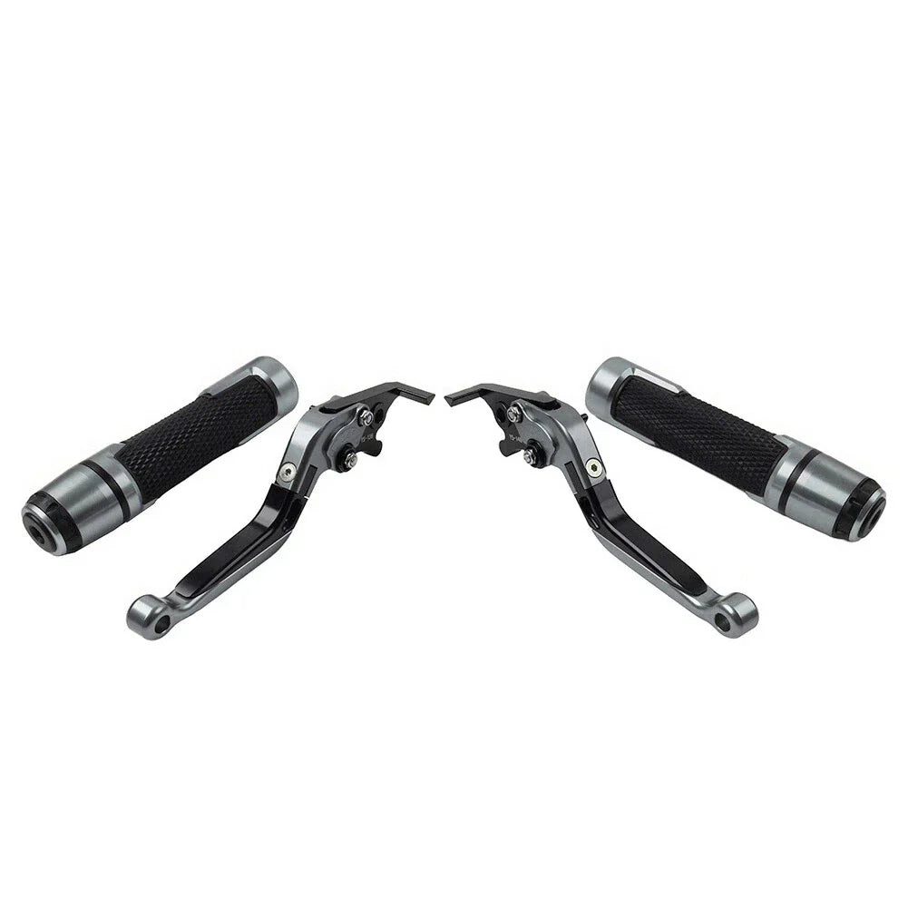 Titanium Extendable Brake Clutch Levers Grip Set for Yamaha YZF R3 R25 (2015-2023)