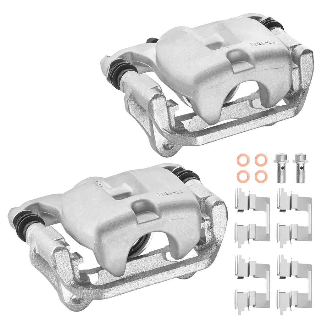 Brake Caliper Set Rear for Toyota Highlander (2008–2013) 2 Pcs with Bracket
