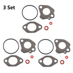 Set of 3 Carburetor Gasket Repair Parts for Subaru Robin EX13 EX130 EX17 EX30