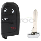 Keyless Entry Remote Fob for Dodge Charger (2019–2021) M3M40821302 4 Buttons