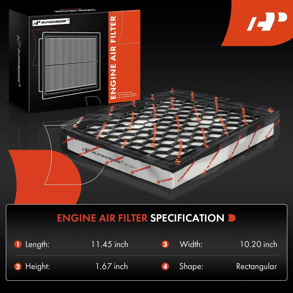 Engine & Activated Carbon Cabin Air Filter for Buick Allure (2005-2009)