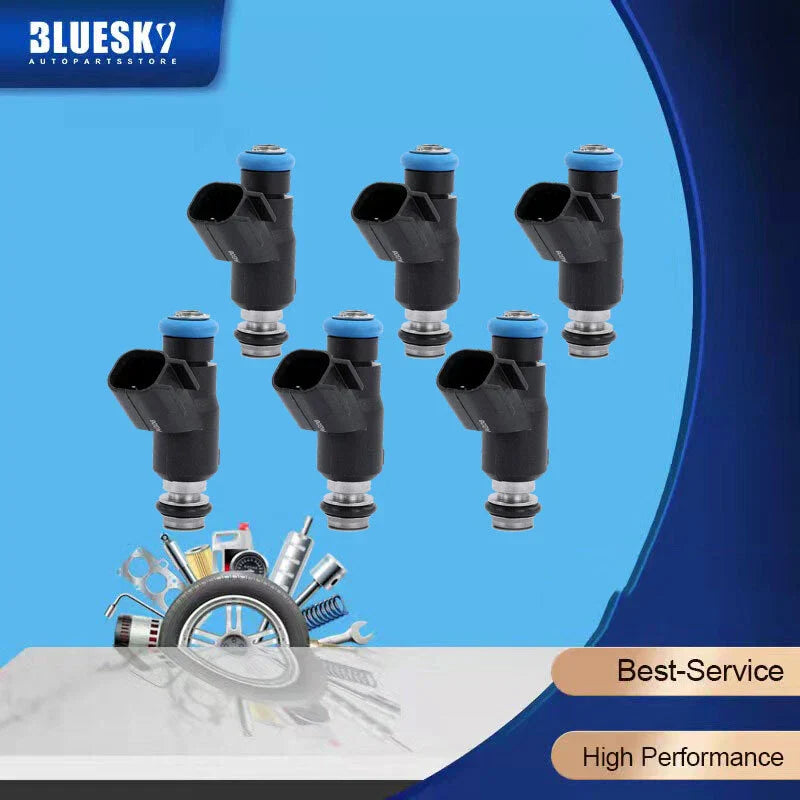 6PCS Fuel Injectors for Hyundai Sonata 3.3L (2005-2009) 35310-3C000