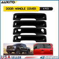 Set of 4 Door Handle Covers for Ford F150 (2021–2024) - Gloss Black