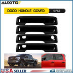 Set of 4 Door Handle Covers for Ford F150 (2021–2024) - Gloss Black