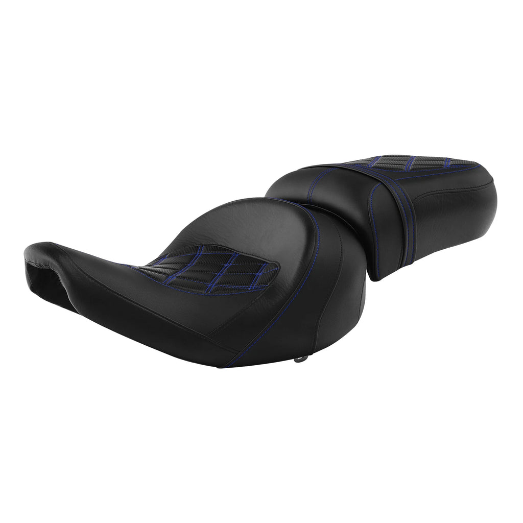 Black Driver Passenger Seat for Indian Springfield Chieftain (2014–2024)