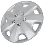 Set of 4 Wheel Hub Caps for 16" Rims (Universal Fit)