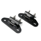 Billet Aluminum Rear Hatch Hinges Black Pair for Camaro/Firebird (1982–1992)
