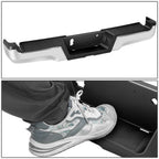 Chrome Rear Bumper with License Light for Ford F-250 SD (2017–2022)