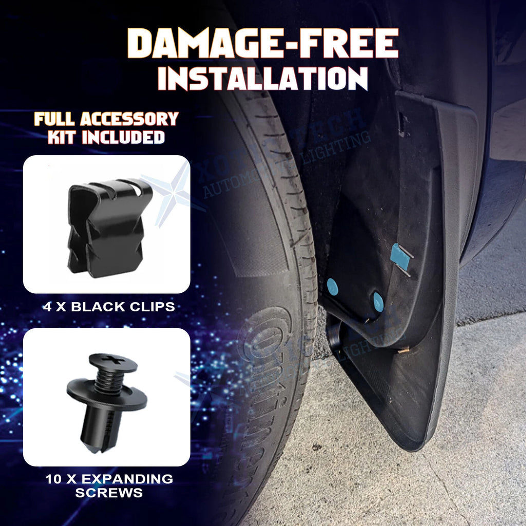Mud Flaps Front Rear Splash Guards for Tesla Model 3 (2016-2023)