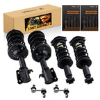 Front Rear Struts w/ Coil Spring Sway Bars Link for Subaru Legacy (2010–2012)