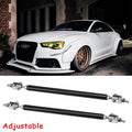 Front Bumper Support Lip Rod Bars Accessories Kit for Audi A4 R8 (—)
