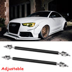 Front Bumper Support Lip Rod Bars Accessories Kit for Audi A4 R8 (—)