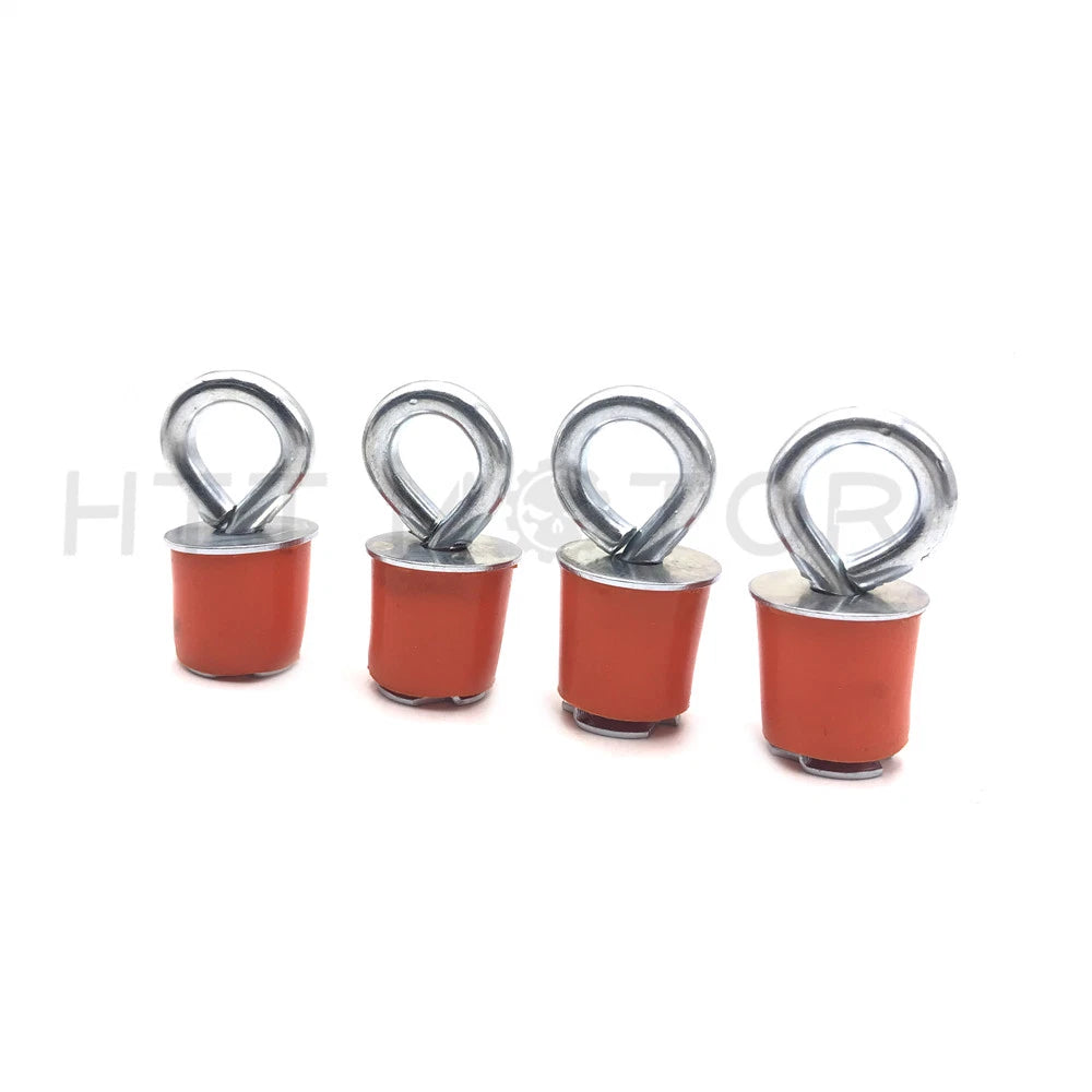 Set of 4 Tie Down Straps for Polaris Sportsman RZR ACE ATV (Lock & Ride)