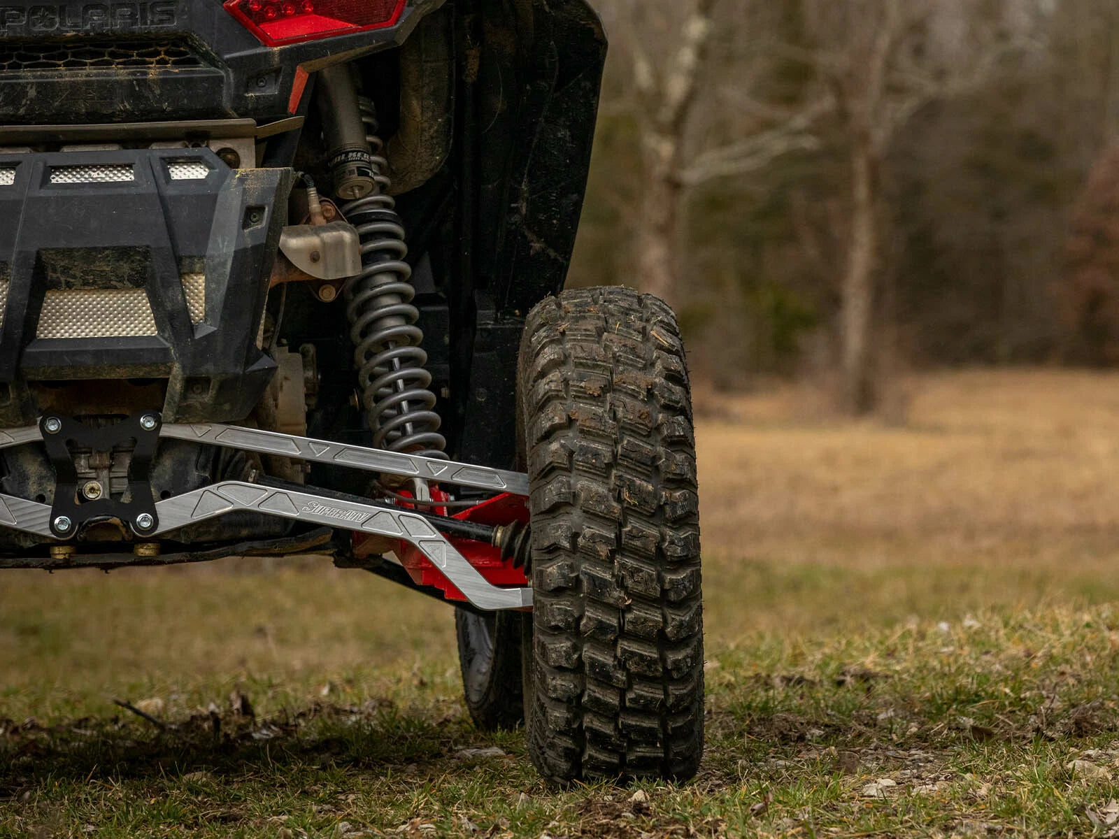 SuperATV High Clearance Billet Aluminum Radius Arms for RZR RS1 (2018–2023)
