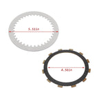 Clutch Friction Steel Plates Kit for Suzuki QuadSport Z400 (2003–2014)