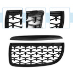 Front Hood Bumper Grille for BMW 325i 325xi 328i 328xi (2006–2013) Black Pair