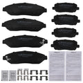 Ceramic Brake Pads Kit for Acura ZDX (2010–2013) Honda Pilot (2009–2015)
